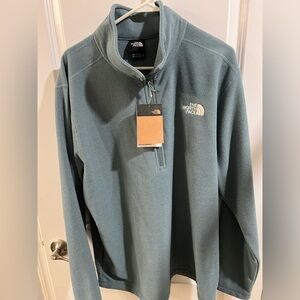 The North Face Cap Rock 1/4 zip Goblin Blue NWT XL
